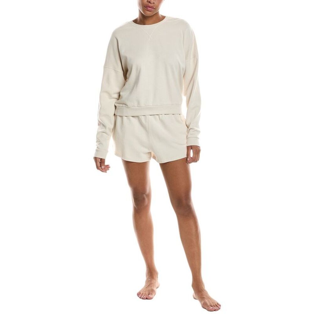 Honeydew Womens 2Pc Weekend Club Shortie Set, Brown